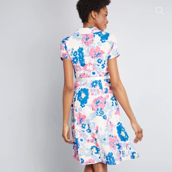 NWT ModCloth “Exciting Find” Shirt Dress - Picture 3 of 7